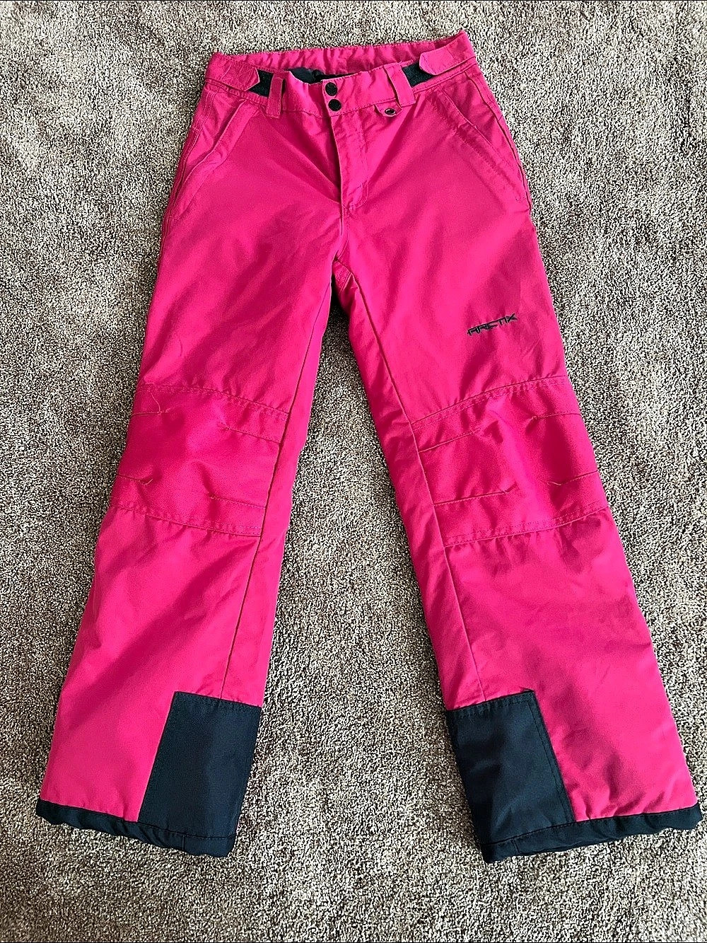 Arctix Snow Pants Girls/ petite women’s Pink & Black